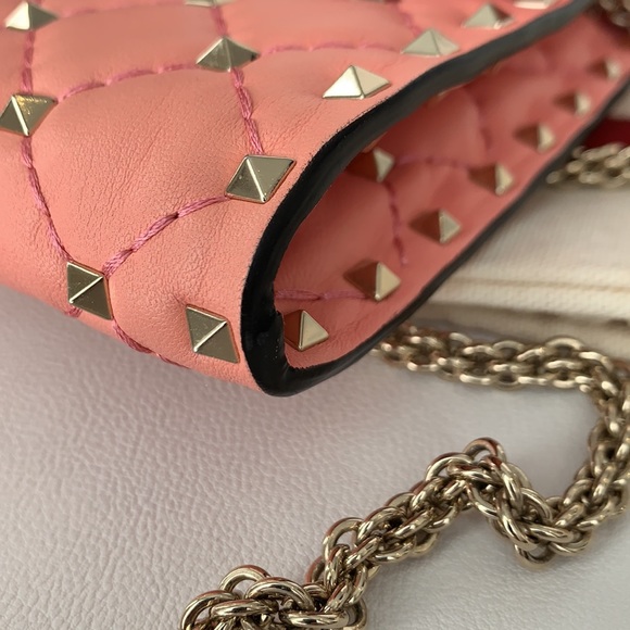 Auth Valentino Garavani Rockstud Spike crossbody - Picture 5 of 11